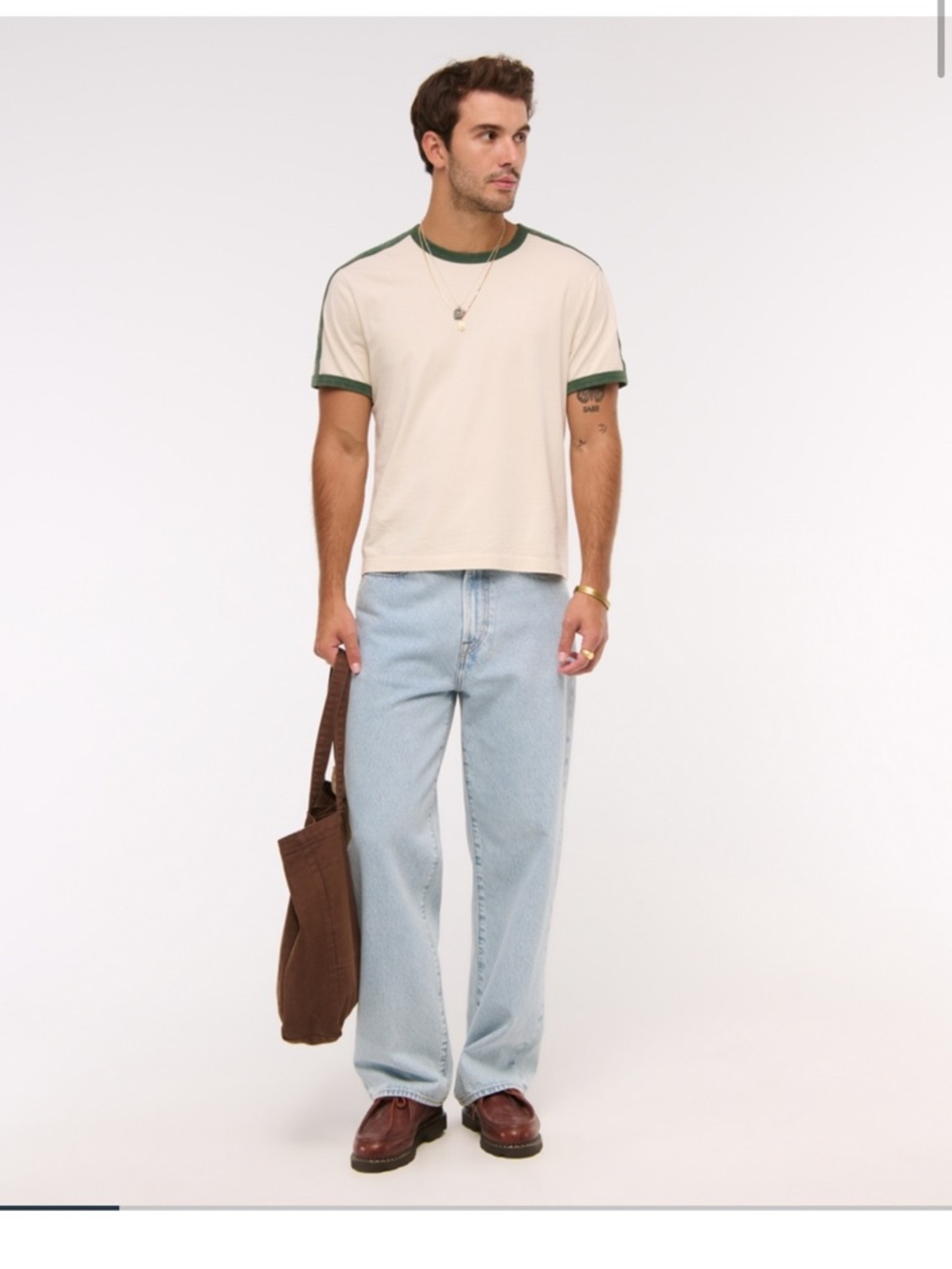 Abercrombie Men’s Baggy Rigid Jeans 30/32